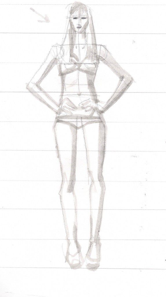 sketching fashion proportions basic figure