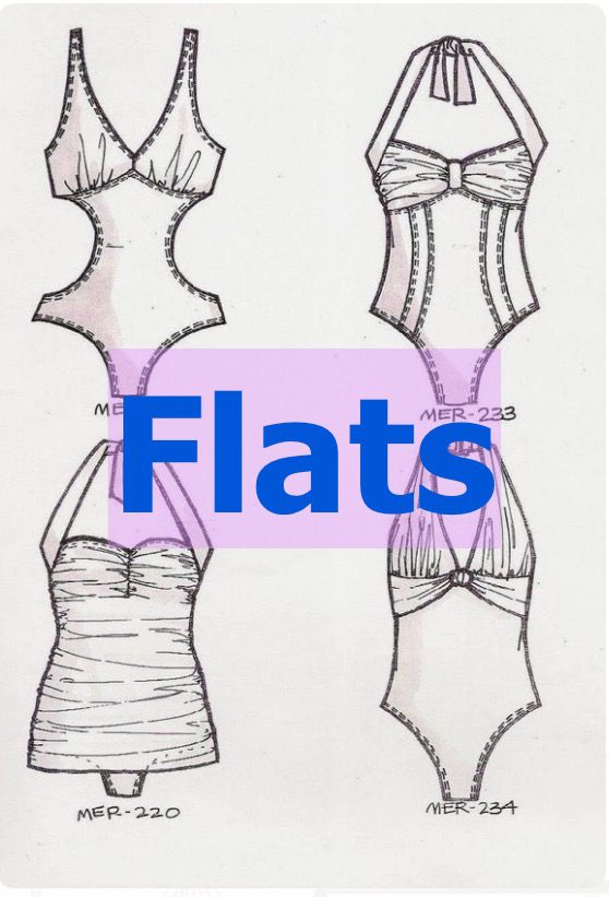 Drawing Fashion Flats laura Volpintesta for Target