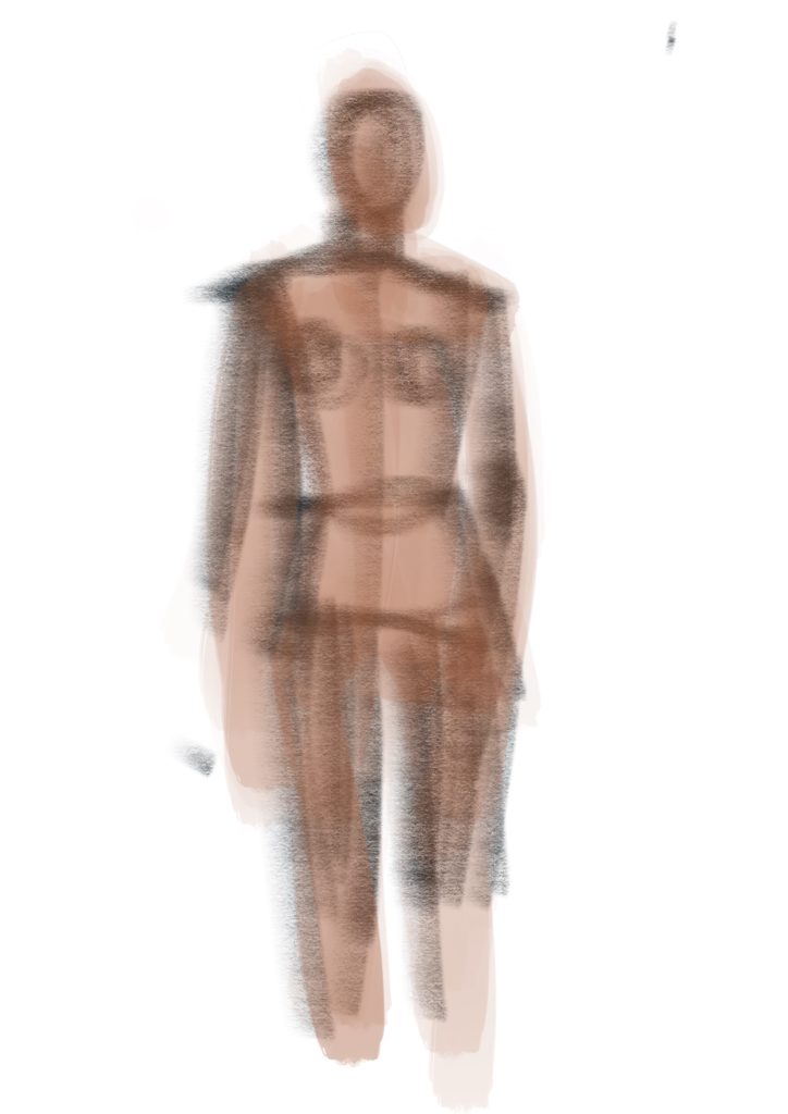 Procreate app fashion illustration Laura Volpintesta