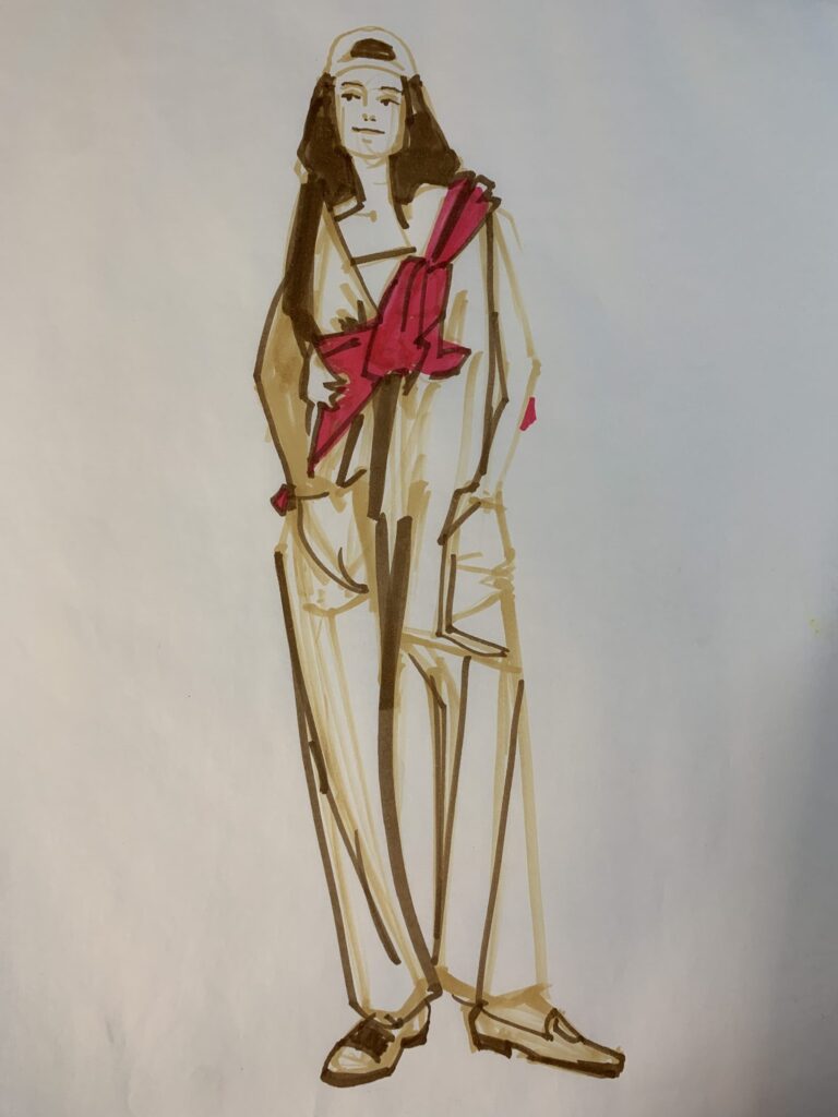 Markers or Gouache for Fashion Sketching? | Fashion Illustration Tribe