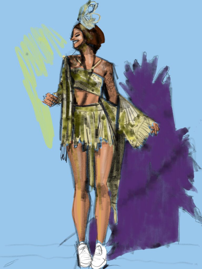 CARNAVAL Fashion Illustration | Fashion Illustration Tribe