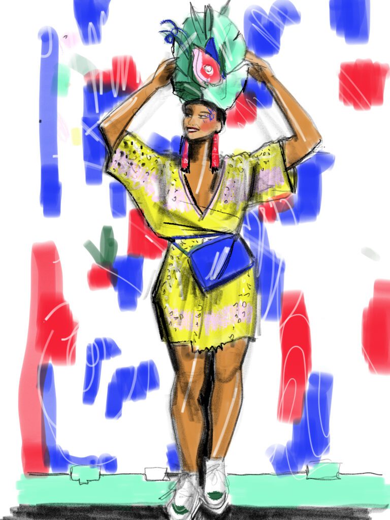 CARNAVAL Fashion Illustration | Fashion Illustration Tribe