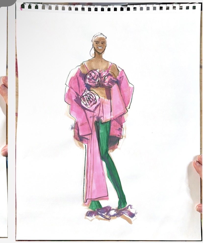 アート・デザイン・音楽 Advanced Fashion Drawing OBSERVATIONAL DRAWING for learning fashion illustration