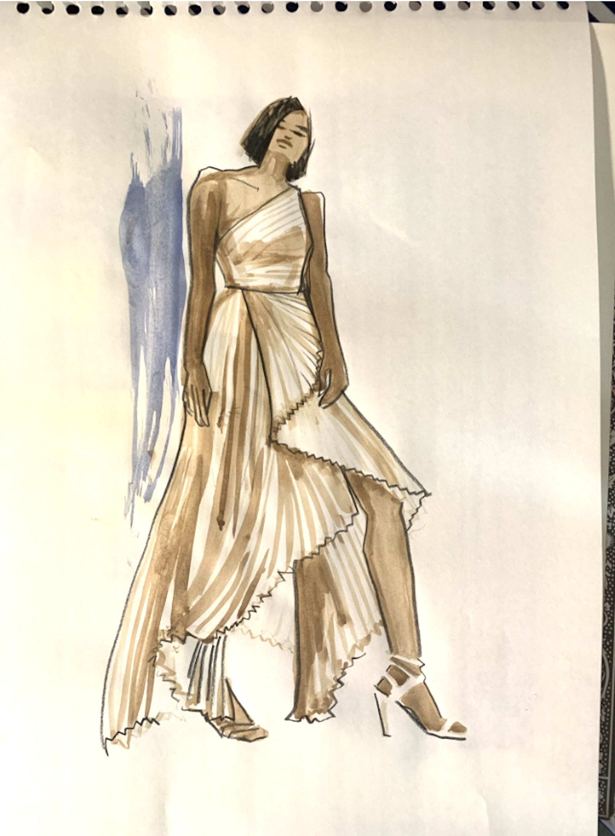 アート・デザイン・音楽 Advanced Fashion Drawing Holiday Fashion Design Course | Fashion Illustration Tribe