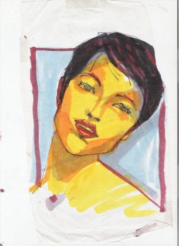 faces markers chisel tip